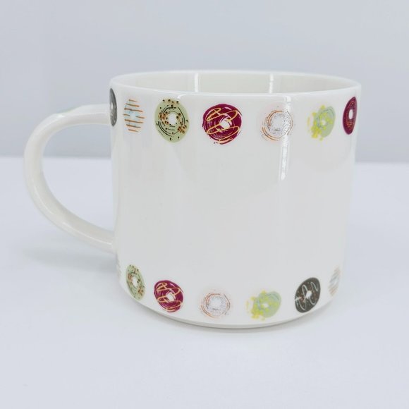 Opalhouse Mug Novelty Print Porcelain Donut Stop Believing Coffee Tea Colorful - Picture 7 of 10